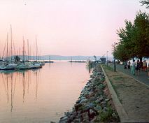 Winter am Balaton