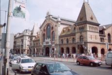 Die große Markthalle in Budapest