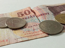 500 Forint Banknoten Ungarn