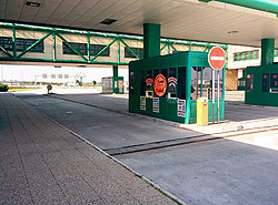 Vignettenverkauf an der ungarischen Grenze