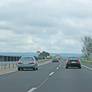 Auf der autobahn nach Ungarn