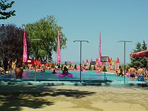 Am Strand von Siófok