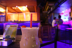 Strandbar am Hafen von Balatonboglár