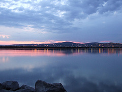 Abenddämmerung am Velence See