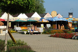 Strandbereich in Vonyarcvashegy